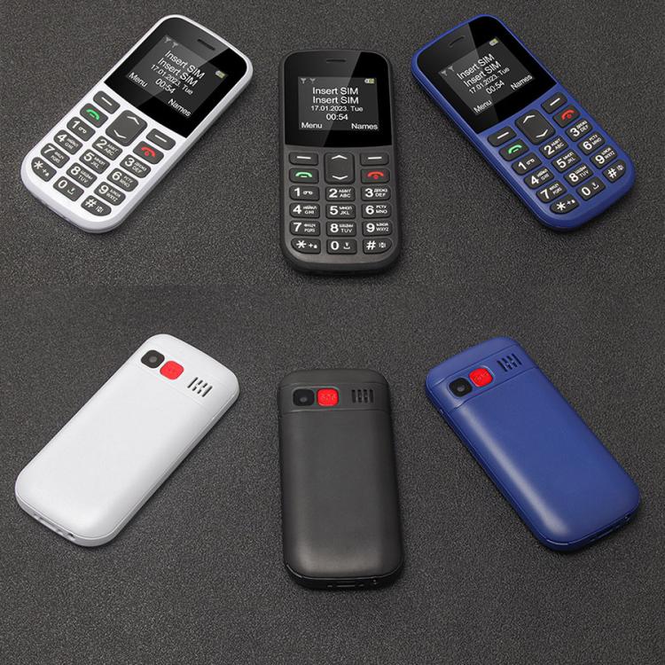 MXMID B210 Keypad Phone, 1.77 inch SC6531E, LED Flashlight, Big Keyboard Big Fonts, SOS, Network: 2G, Dual SIM, EU Plug, US Plug, UK Plug, AU Plug