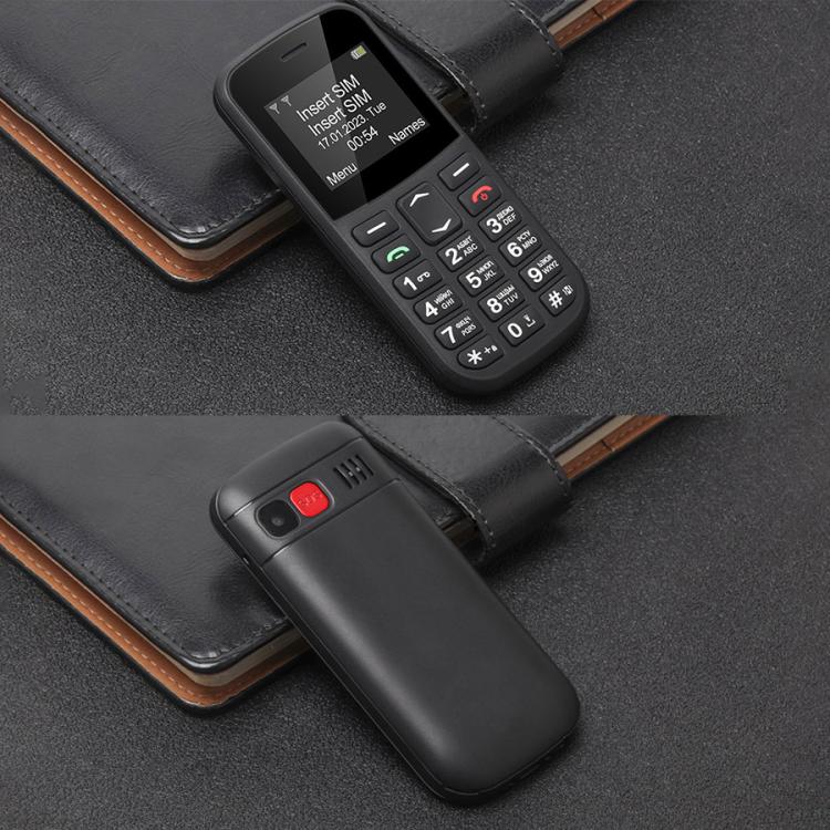 MXMID B210 Keypad Phone, 1.77 inch SC6531E, LED Flashlight, Big Keyboard Big Fonts, SOS, Network: 2G, Dual SIM, EU Plug, US Plug, UK Plug, AU Plug