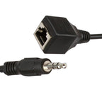 3.5mm Male to RJ45 Female Network Port Touch Screen Adapter Cable for Thunderstone