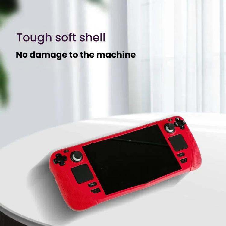 Game Console Silicone One-piece Protective Case, For Steam Deck