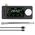 SI4732 1.9 inch IPS Display Portable Radio 0.5-108 MHz LSB USB AM FM Pocket Mini Radio, Telescopic Antenna + USB, Black Round Antenna + USB, Red Round Antenna + USB, Blue Round Antenna + USB