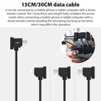 BRDRC Converting Data Cable for DJI Mini 4 Pro / Mavic 3 / Air 2 / Air 2S, 15cm Type-C to Type-C, 15cm Type-C to Android, 15cm Type-C to 8 Pin, 30cm Type-C to Type-C, 30cm Type-C to Android, 30cm Type-C to 8 Pin, 30cm Type-C to Type-C + Holder         ...