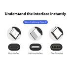 BRDRC Converting Data Cable for DJI Mini 4 Pro / Mavic 3 / Air 2 / Air 2S, 15cm Type-C to Type-C, 15cm Type-C to Android, 15cm Type-C to 8 Pin, 30cm Type-C to Type-C, 30cm Type-C to Android, 30cm Type-C to 8 Pin, 30cm Type-C to Type-C + Holder         ...