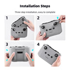 BRDRC Remote Control Shockproof Anti-scratch Silicone Case, For DJI RC-N2 / RC-N1