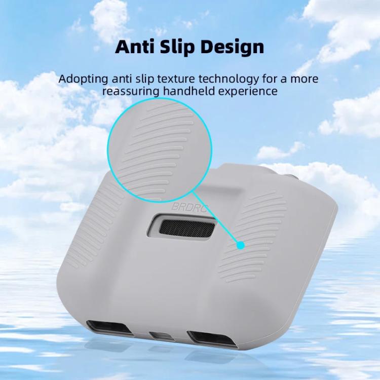 BRDRC Remote Control Shockproof Anti-scratch Silicone Case, For DJI RC-N2 / RC-N1