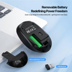 DUX DUCIS DM Series Bluetooth 2.4GHz Wireless Mouse, 1600/1200/800DPI