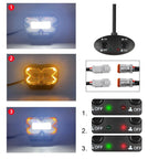 2pcs/Pack Car 70W High-power Matrix Eyes Work Light with Cable Set, Eyes