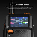 Baofeng 5RH PRO Handheld GPS/Beidou System Positioning Bluetooth Programmable Intercom, EU Plug, US Plug
