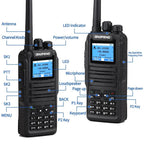 Baofeng DM-1701 1.77 inch Ccolor Screen DMR Direct Dual Capacity Standard Handheld Walkie Talkie, EU Plug, US Plug
