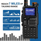 Baofeng K5 PLUS Dual-watch Dual-standby FM Handheld Analog Walkie Talkie, EU Plug, US Plug
