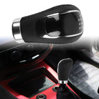 Car Manual Gear Lever Knob Leather Gear Shift Knob, with Hole