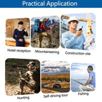 Baofeng UV-9R PRO Dot Matrix LCD Screen IP57 Waterproof Handheld Analog Walkie Talkie, EU Plug, US Plug