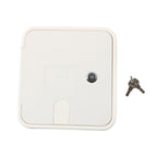 RV / Camper Power Cable Hatch with Screws and Key, Power Cable Hatch