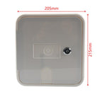 RV / Camper Power Cable Hatch with Screws and Key, Power Cable Hatch