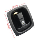 RV / Camper Folding T Handle Latch with Key, Folding T Handle Latch
