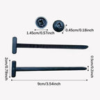 100pcs / Pack PP Universal Cable Tie Buckle, 100pcs / Pack