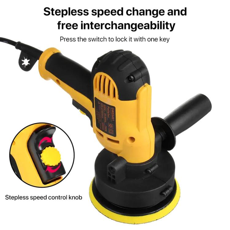 MOYI Car Hand-held Electric Beauty Waxing Sealing Glaze Polishing Machine, 9pcs / Set, 14pcs / Set, Standard Version