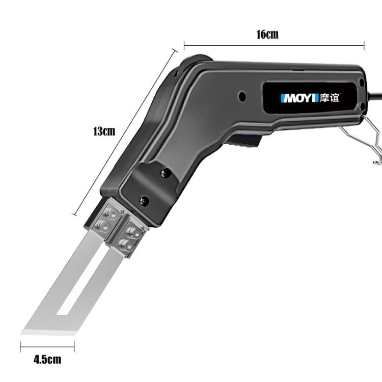 MOYI Sponge Foam Heat Cutter Plastic Thermal Melting Knife with 5cm Blade, EU Plug, US Plug