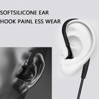 2 Pin Walkie-talkie Headset Mic Earphone for Baofeng UV5R / Quansheng UV K5 / K6 8800