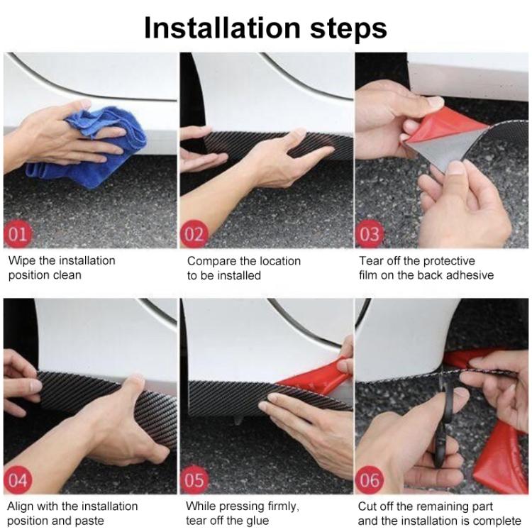 Car Thickened Self-adhesive Side Anti-collision Strip