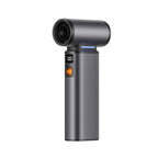 F1 Stepless Speed High-Power Turbo Handheld Fan, Dark Grey