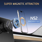 H3 Folding Vacuum Adsorption Magnetic Car Phone Holder, H3