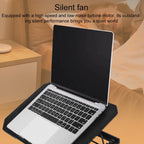 NUOXI 4-Speed Adjustable 8-Core Large Fan Laptop Cooler, NUOXI 4-Speed