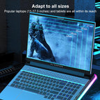 NUOXI F36-5 6-Speed Adjustable 5 Fan Laptop Cooler with RGB, NUOXI F36-5