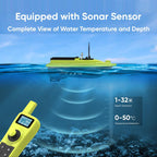 D36B Smart Remote Control Fishing Bait Boat Support Sonar Sensor & GPS, EU Plug, US Plug, UK Plug