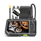 TESLONG NTS500 8mm Dual Lens 5m Industrial Pipeline Endoscope with 5 inch HD Screen, 8mm Dual Lens / 5m