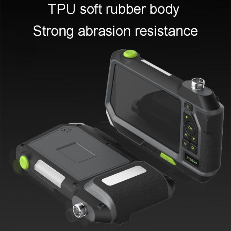 TESLONG NTS500 8mm Dual Lens 5m Industrial Pipeline Endoscope with 5 inch HD Screen, 8mm Dual Lens / 5m