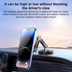 17mm Universal Ball 360 Degree Rotating Adhesive Car Holder Base, 3-folding, 2-folding