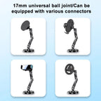 360 Degree Rotating Adhesive Magnetic Car Holder, 3-folding, 2-folding