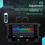 For Volkswagen Android 15 7 inch Wireless CarPlay Car Player Central Control Navigation Machine, Standard, Standard+AHD+Microphone