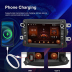 For Dacia Android 15 7 inch Wireless CarPlay Car Player Car Central Control Navigation Machine, Standard, Standard+AHD+Microphone