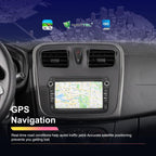 For Dacia Android 15 7 inch Wireless CarPlay Car Player Car Central Control Navigation Machine, Standard, Standard+AHD+Microphone
