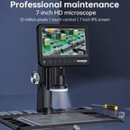 BEST BST-X16MP 7 inch IPS Screen 12MP Digital Microscope, BEST BST-X16MP