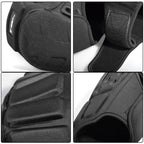 GHOST RACING GH-HX03 1 Pair Motorcycle Protective Gear Kevlar Racing Cold-proof Windproof Knee Pads, With Plush Pad, No Plush Pad