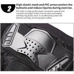 GHOST RACING K062 Off-road Motorcycle Armor Pants Racing Riding Anti-fall Hip Protector, S, M, L, XL, XXL