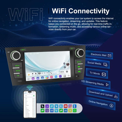 For BMW 3 Series E90 Android 15 7 inch Car CarPlay Car Navigation Reversing Image Integrated Machine, Standard, Standard+AHD+Microphone