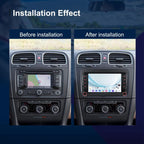 For Volkswagen Android 15 7 inch Horizontal Screen Car Player Car Central Control Navigation, Standard, Standard+AHD+Microphone