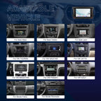 For Volkswagen Android 15 7 inch Horizontal Screen Car Player Car Central Control Navigation with Dual USB Ports, Standard, Standard+AHD+Microphone