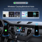Car CarPlay and Android Auto Wired to Wireless Smart Box Adapter with Type-C Converter