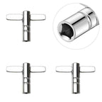 CT-826 T-shaped Square Hole Drum Key Universal Adjustment Wrench Tool for Drum Set, CT-826