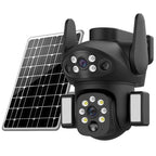X7 2MP Multi-lens Panoramic Solar Surveillance PTZ Dome Camera, X7 Southeast Asia 4G