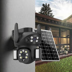 X7 2MP Multi-lens Panoramic Solar Surveillance PTZ Dome Camera, X7 Southeast Asia 4G