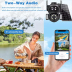 X7 2MP Multi-lens Panoramic Solar Surveillance PTZ Dome Camera, X7 Southeast Asia 4G