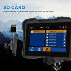 Motorcycle Wireless CarPlay and Android Auto 5 inch HD Screen Waterproof Navigator