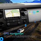 10.36 inch Screen Android 15 Car CarPlay Navigation Integrated Machine with Dual Knob, Standard, Standard+AHD+Microphone