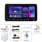 10.36 inch Screen Android 15 Car CarPlay Navigation Integrated Machine with Dual Knob, Standard, Standard+AHD+Microphone